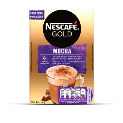 Nescafé Mocha 8 Saq. 6x144gr